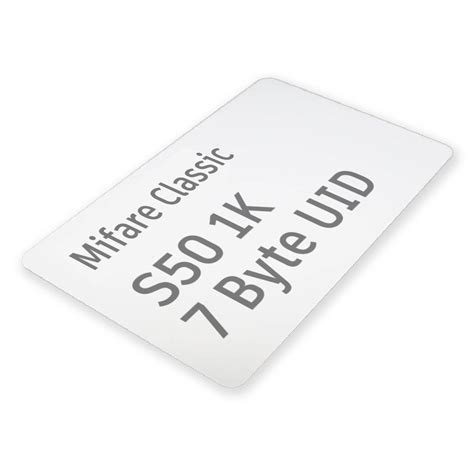 mifare 7 byte cards|MIFARE uid card download.